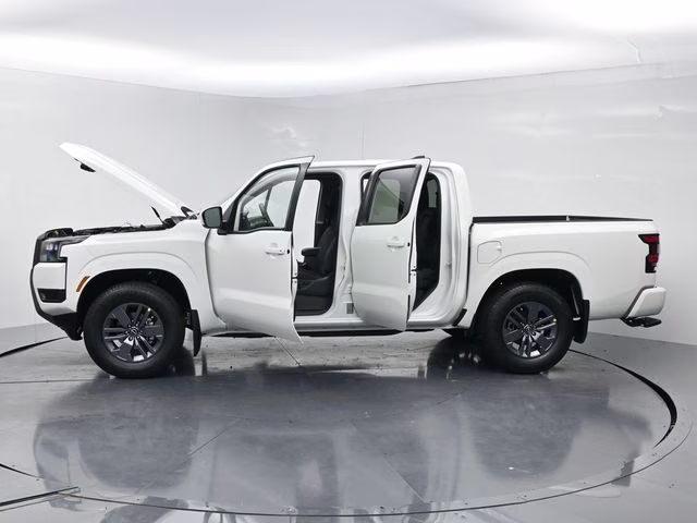 2026 Glacier White Nissan Frontier SV RWD Truck