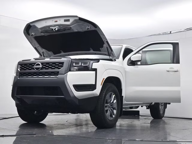 2026 Glacier White Nissan Frontier SV RWD Truck