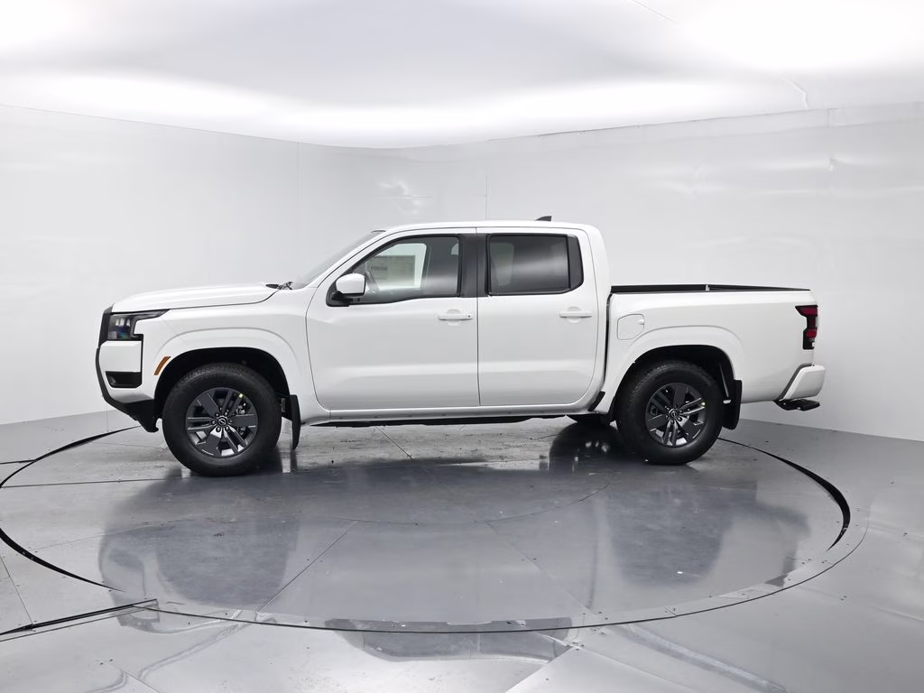 2026 Glacier White Nissan Frontier SV RWD Truck