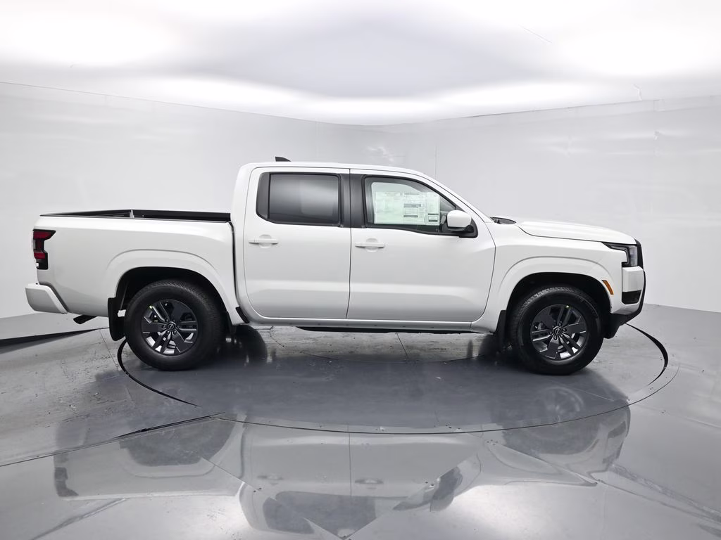 2026 Glacier White Nissan Frontier SV RWD Truck