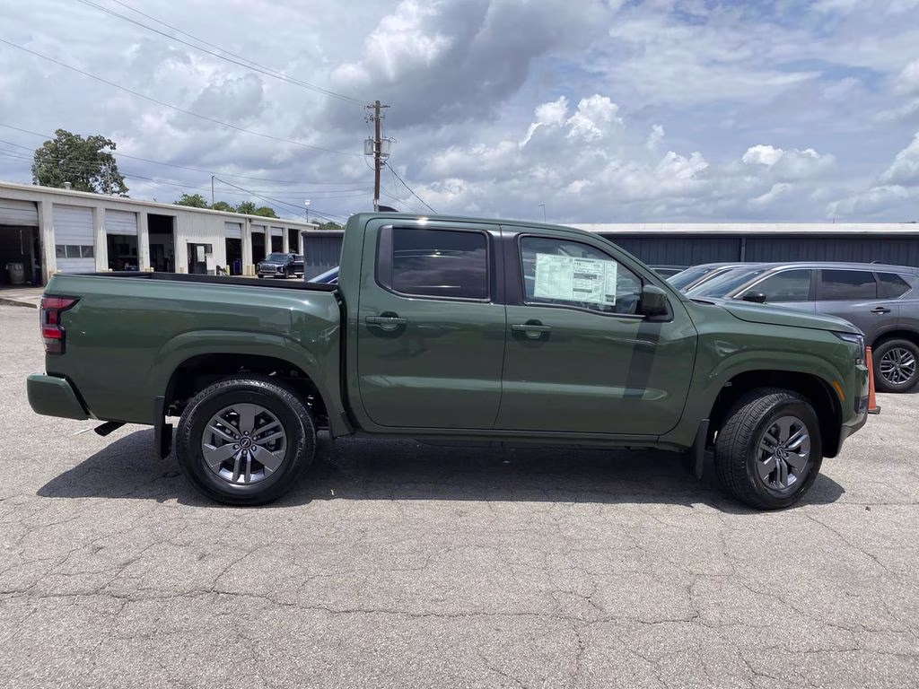 2026 Tactical Green Metallic Nissan Frontier SV 4X4 Truck
