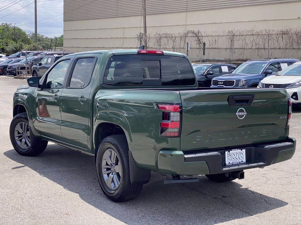 2026 Tactical Green Metallic Nissan Frontier SV 4X4 Truck