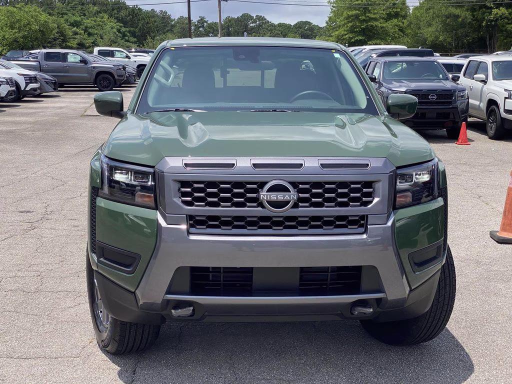 2026 Tactical Green Metallic Nissan Frontier SV 4X4 Truck