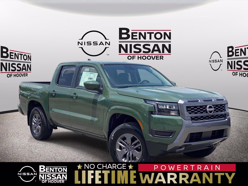 2026 Tactical Green Metallic Nissan Frontier SV 4X4 Truck