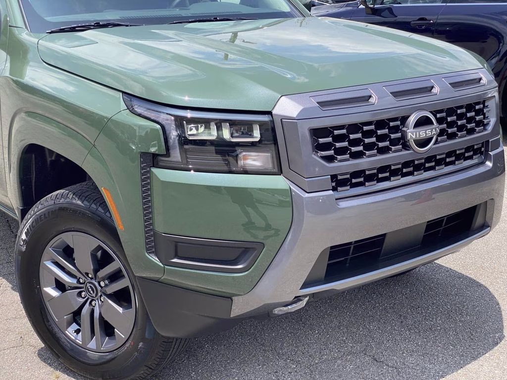 2026 Tactical Green Metallic Nissan Frontier SV 4X4 Truck