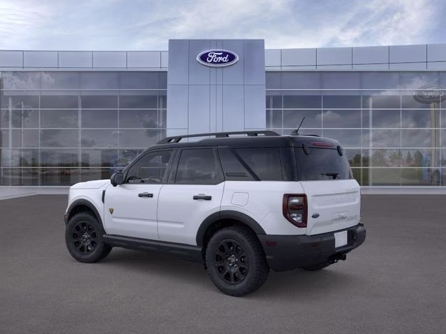 2026 White Metallic Ford Bronco Sport Badlands 4X4 SUV