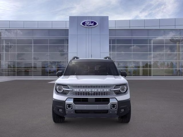 2026 White Metallic Ford Bronco Sport Badlands 4X4 SUV