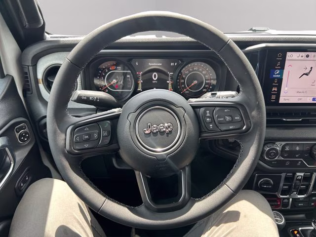 2026 Bright White Clearcoat Jeep Wrangler Willys 4X4 SUV