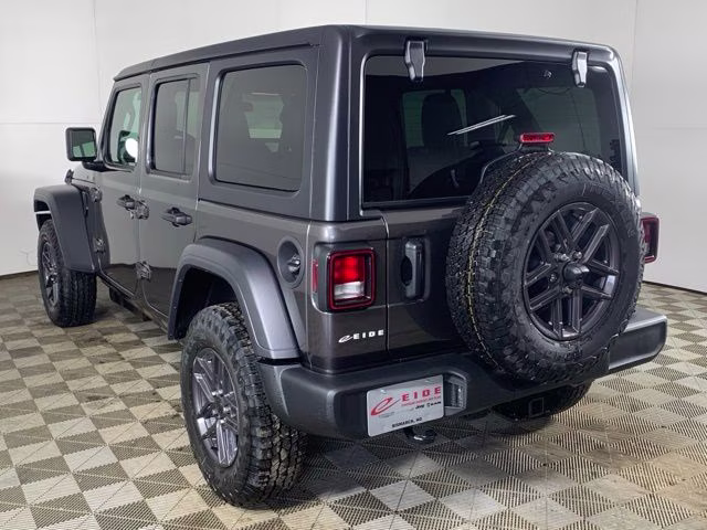 2026 Granite Crystal Metallic Clearcoat Jeep Wrangler 4-Door Sport S 4X4 SUV