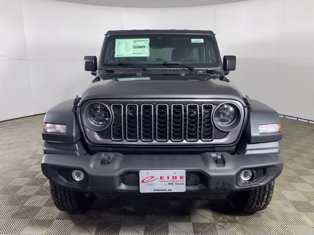 2026 Granite Crystal Metallic Clearcoat Jeep Wrangler 4-Door Sport S 4X4 SUV