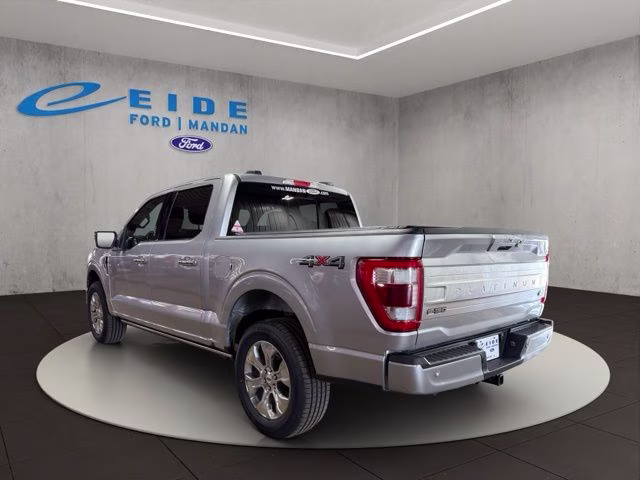 2022 Silver Metallic Ford F-150 Platinum 4X4 Truck