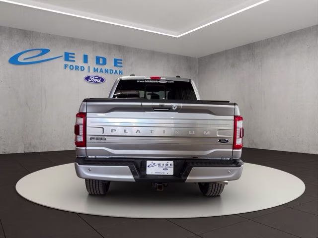 2022 Silver Metallic Ford F-150 Platinum 4X4 Truck
