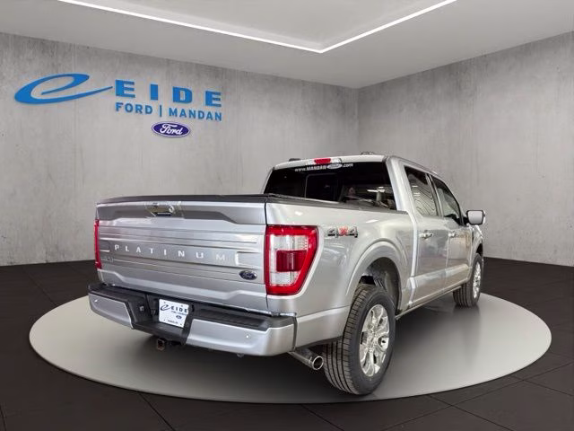 2022 Silver Metallic Ford F-150 Platinum 4X4 Truck