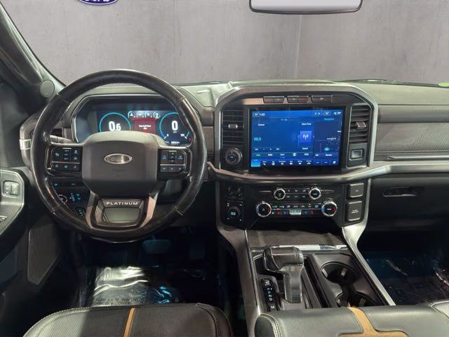 2022 Silver Metallic Ford F-150 Platinum 4X4 Truck