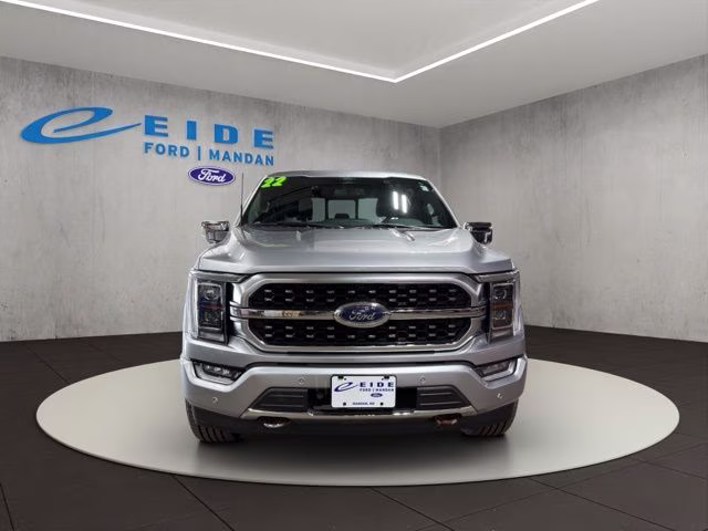 2022 Silver Metallic Ford F-150 Platinum 4X4 Truck