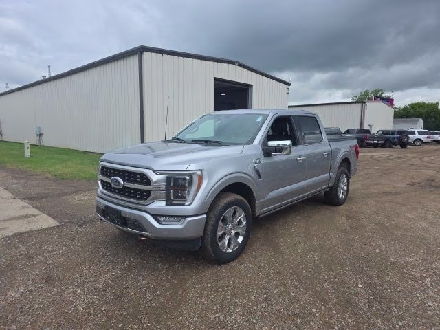2022 Iconic Silver Metallic Ford F-150 Platinum 4X4 Truck