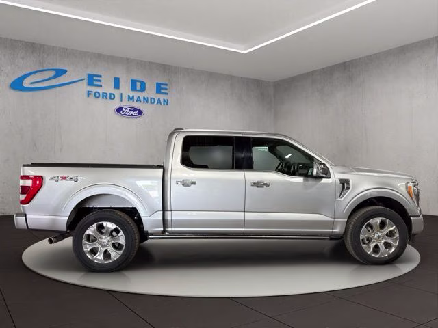 2022 Silver Metallic Ford F-150 Platinum 4X4 Truck
