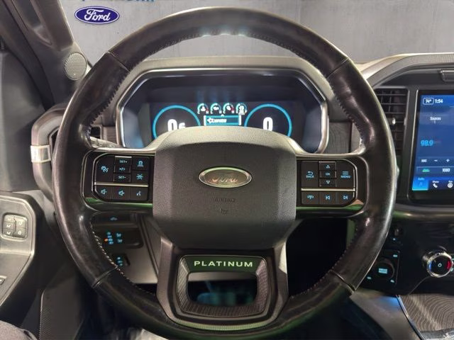 2022 Silver Metallic Ford F-150 Platinum 4X4 Truck