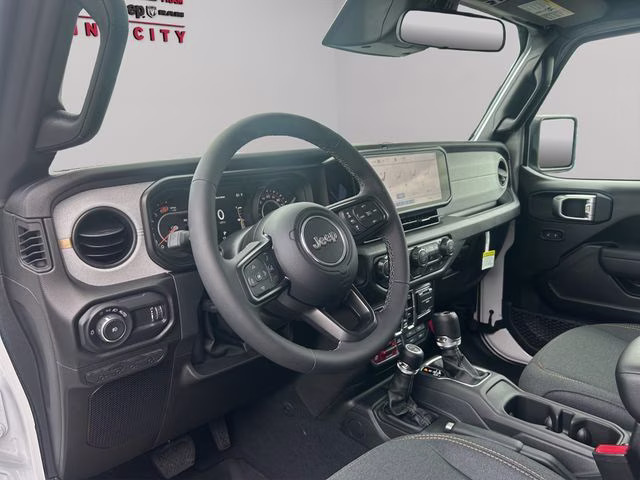 2026 Bright White Clearcoat Jeep Wrangler Willys 4X4 SUV