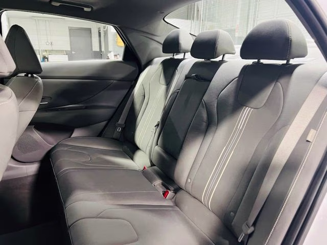 2025 Serenity White Hyundai Elantra SEL Convenience FWD Sedan
