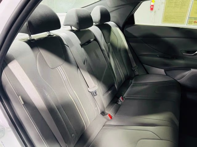 2025 Serenity White Hyundai Elantra SEL Convenience FWD Sedan