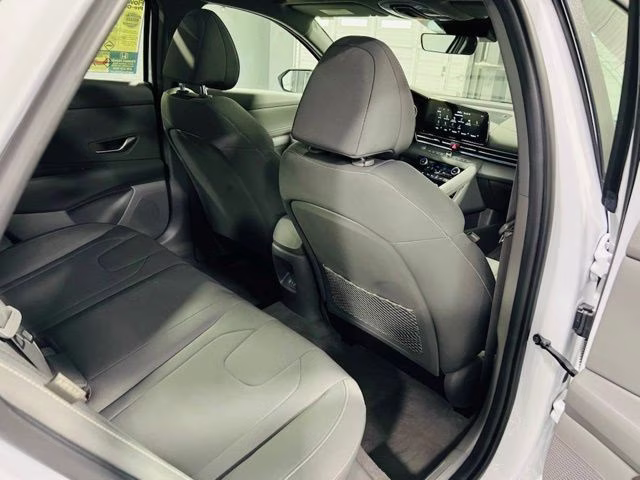 2025 Serenity White Hyundai Elantra SEL Convenience FWD Sedan