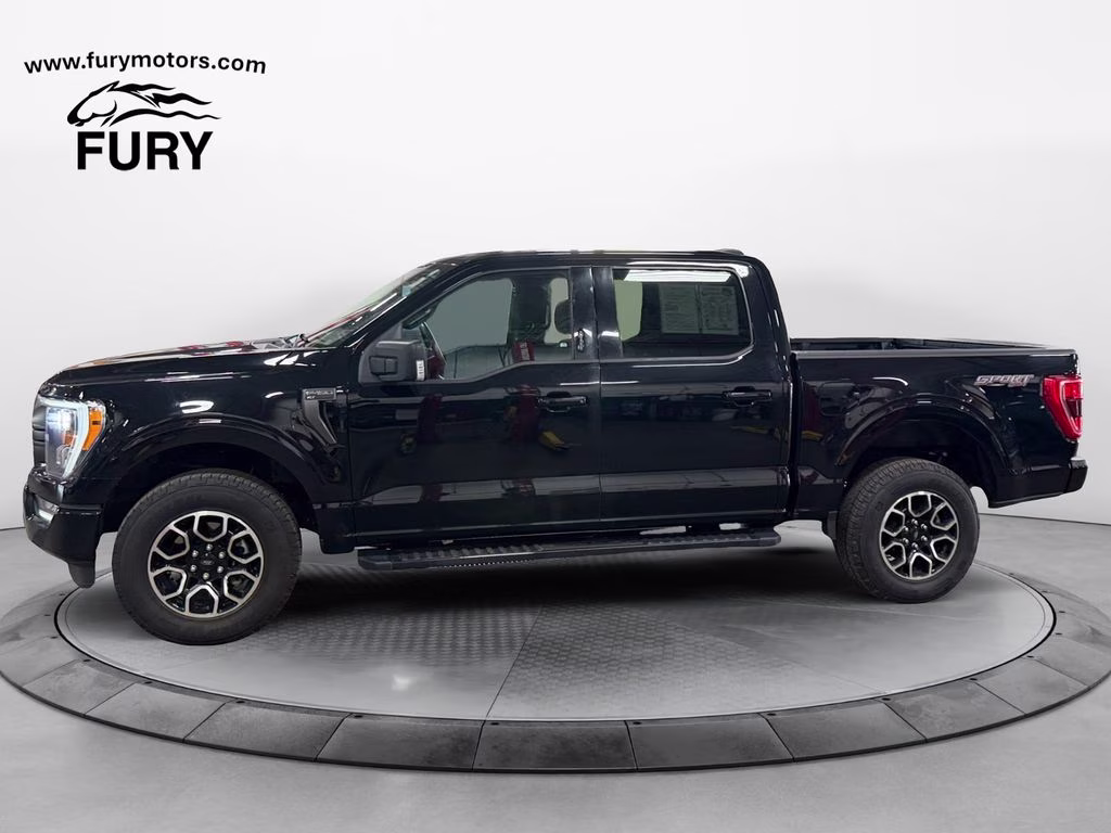 2023 Agate Black Metallic Ford F-150 XLT Sport w/Tow Pkg 4X4 Truck