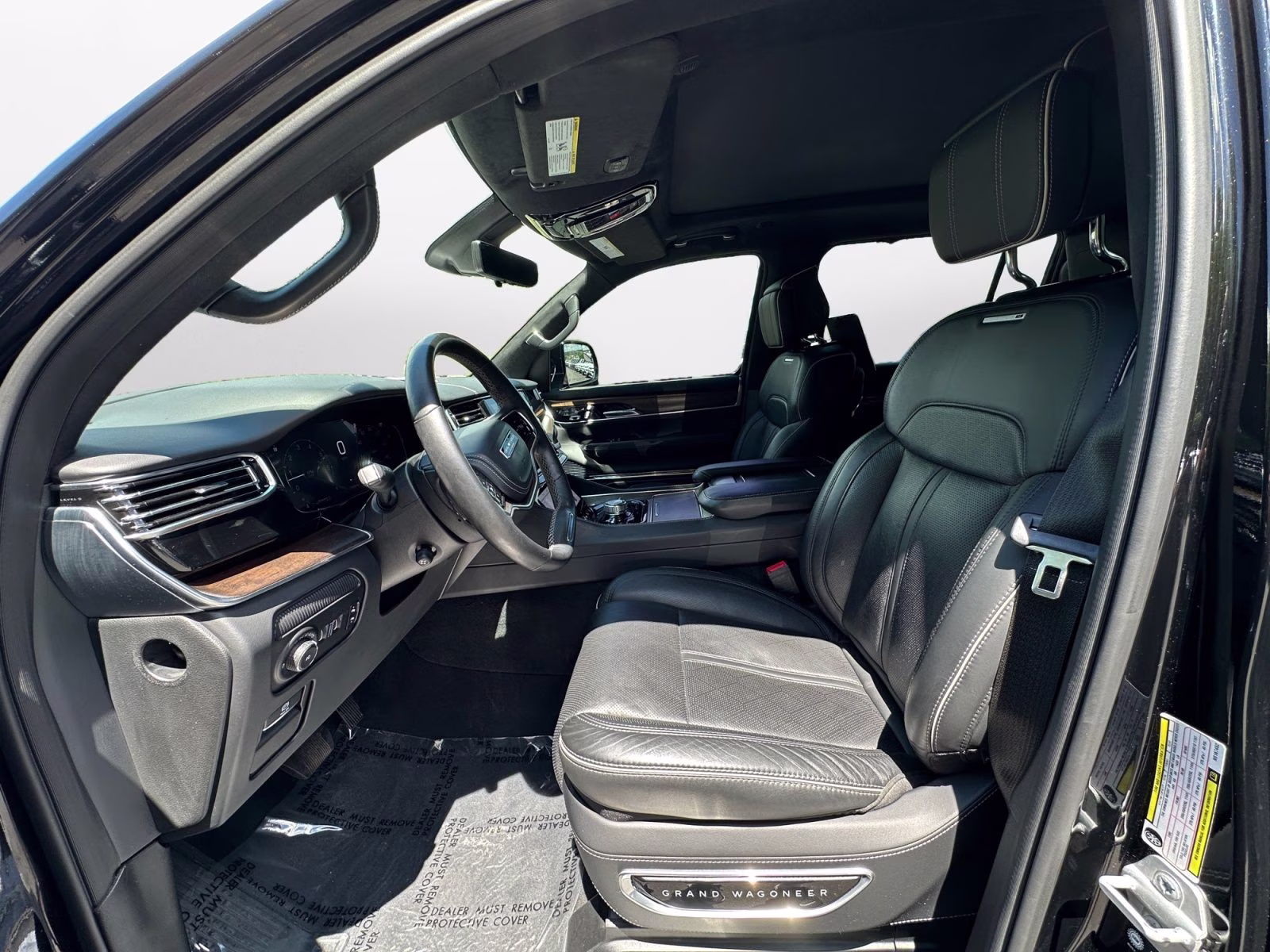 2022 Diamond Black Crystal Pearlcoat Jeep Grand Wagoneer Series II 4X4 SUV