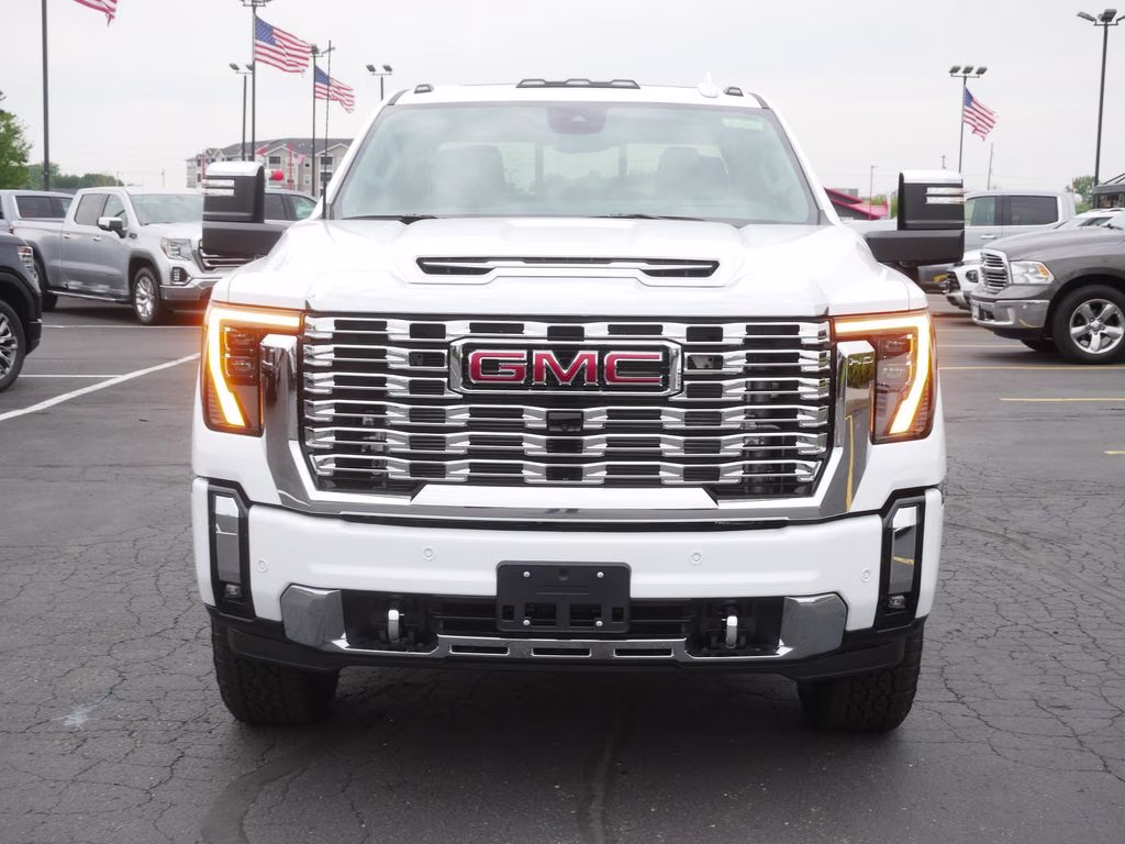 2026 Summit White GMC Sierra 3500HD Denali 4X4 Truck