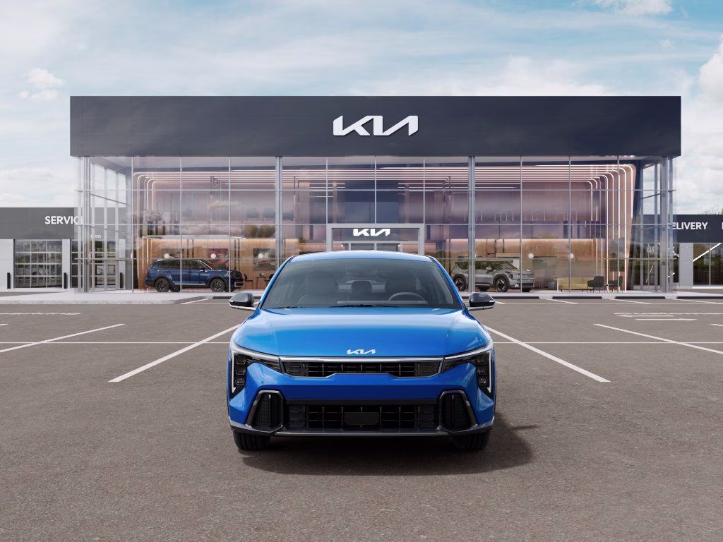 2026 Wave Blue Kia K4 GT-Line FWD Sedan