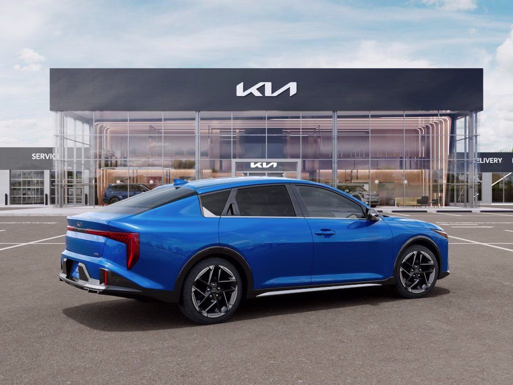 2026 Wave Blue Kia K4 GT-Line FWD Sedan