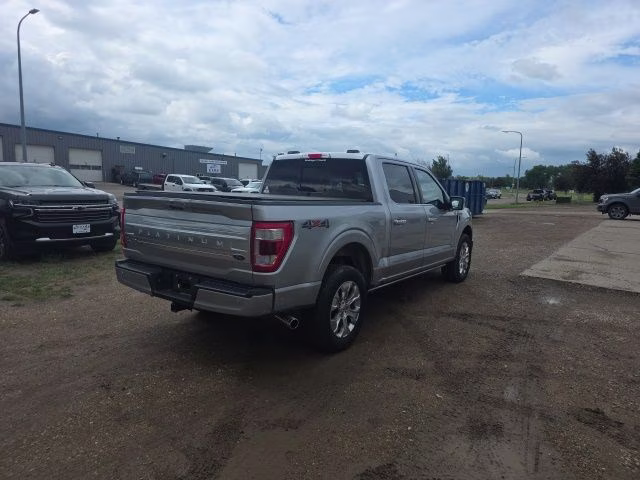 2022 Iconic Silver Metallic Ford F-150 Platinum 4X4 Truck