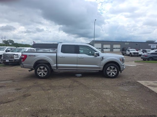 2022 Iconic Silver Metallic Ford F-150 Platinum 4X4 Truck