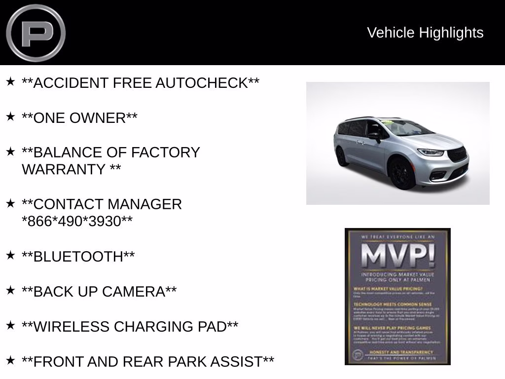 2024 Silver Mist Clearcoat Chrysler Pacifica Hybrid Select Premium S Appearance FWD Van