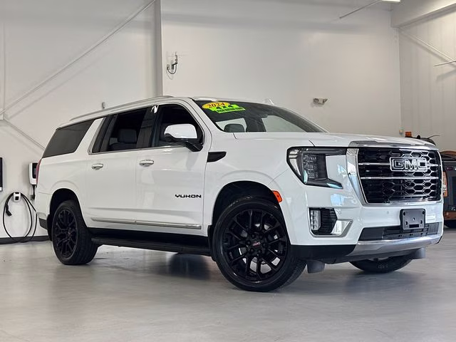 2024 Summit White GMC Yukon XL SLT 4X4 SUV