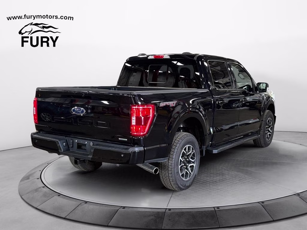 2023 Agate Black Metallic Ford F-150 XLT Sport w/Tow Pkg 4X4 Truck