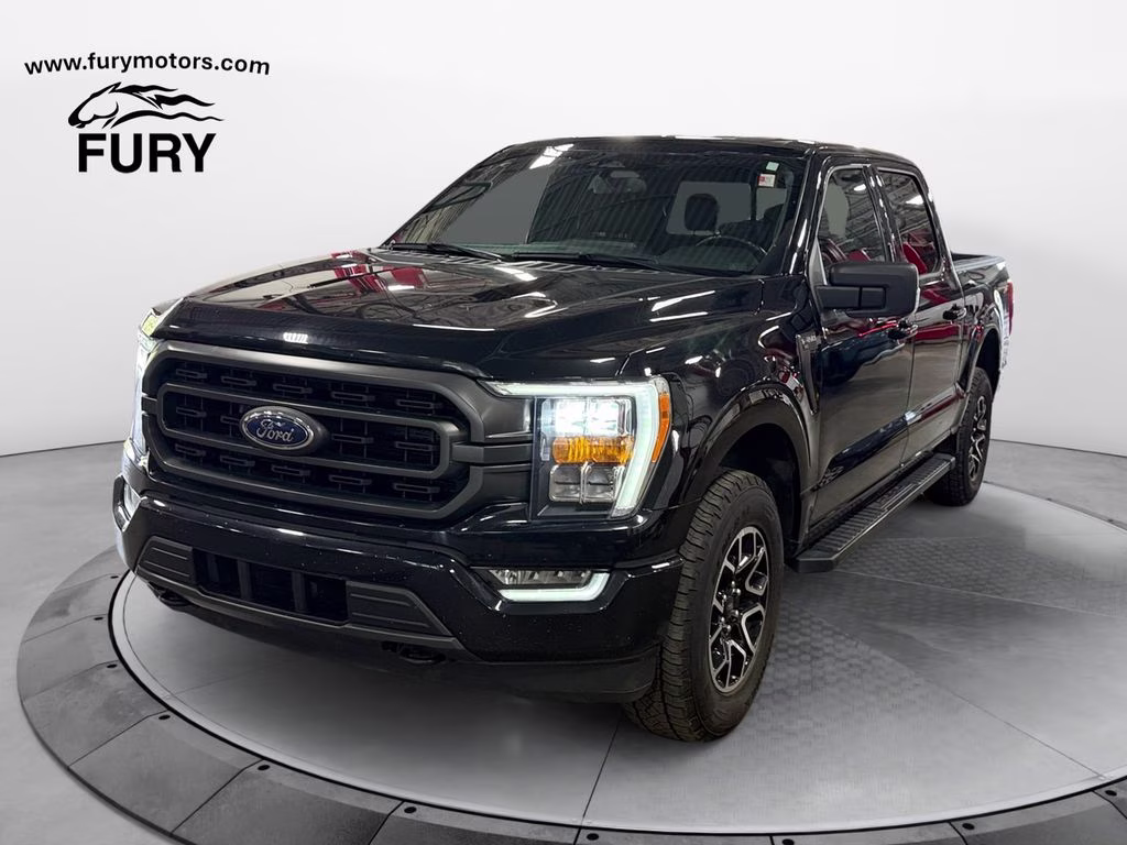 2023 Agate Black Metallic Ford F-150 XLT Sport w/Tow Pkg 4X4 Truck