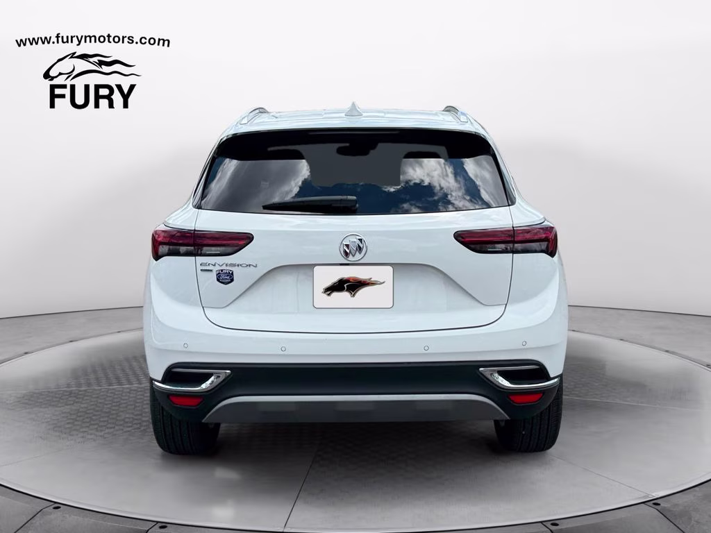 2023 Summit White Buick Envision Preferred w/Enhanced Driver Confidence Pkg AWD SUV