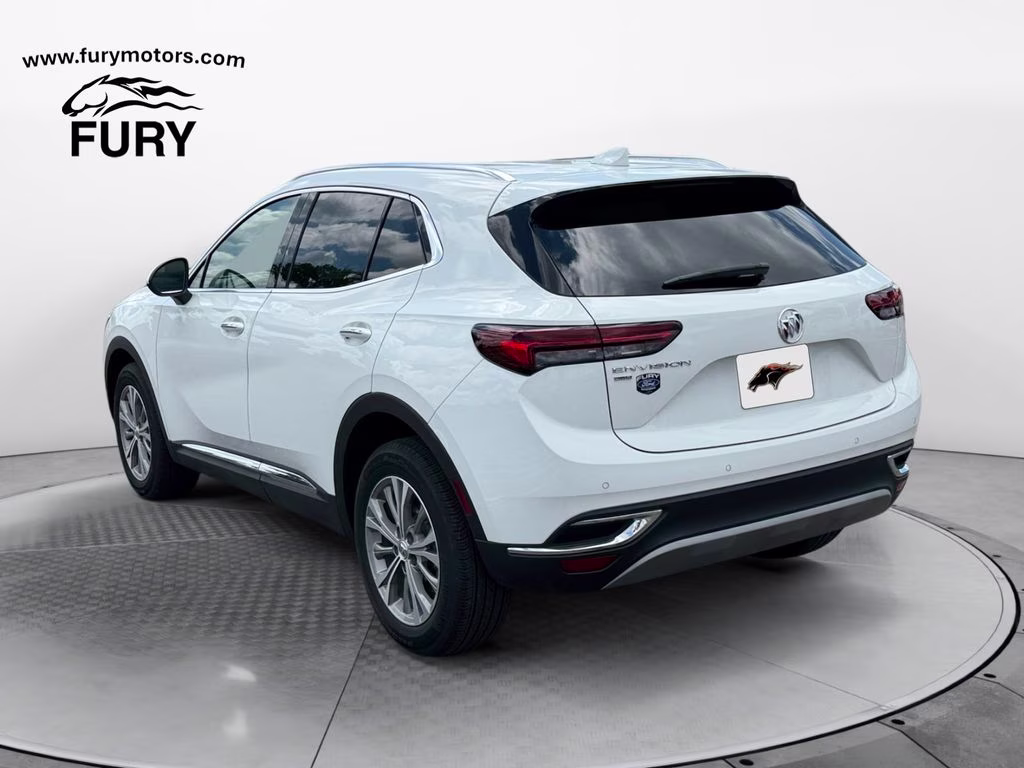 2023 Summit White Buick Envision Preferred w/Enhanced Driver Confidence Pkg AWD SUV