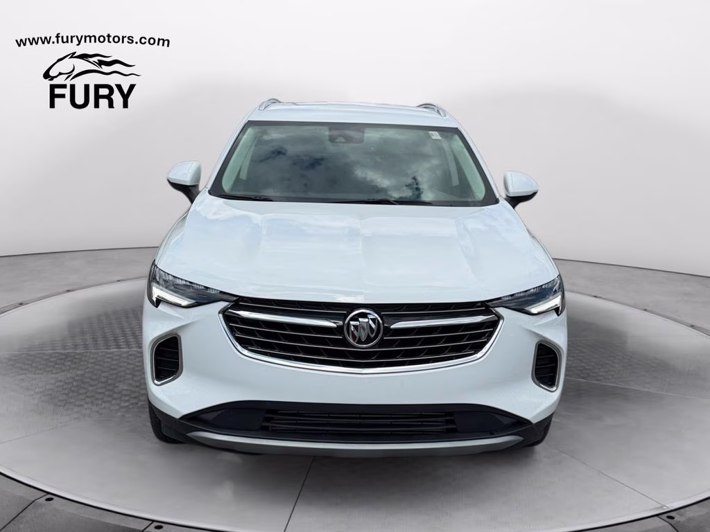 2023 Summit White Buick Envision Preferred w/Enhanced Driver Confidence Pkg AWD SUV