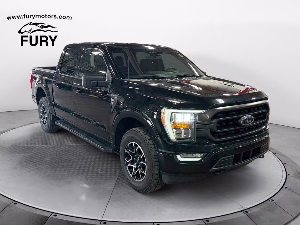 2023 Agate Black Metallic Ford F-150 XLT Sport w/Tow Pkg 4X4 Truck