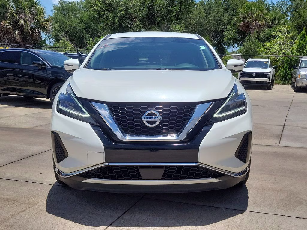 2019 Pearl White Tricoat Nissan Murano S FWD SUV