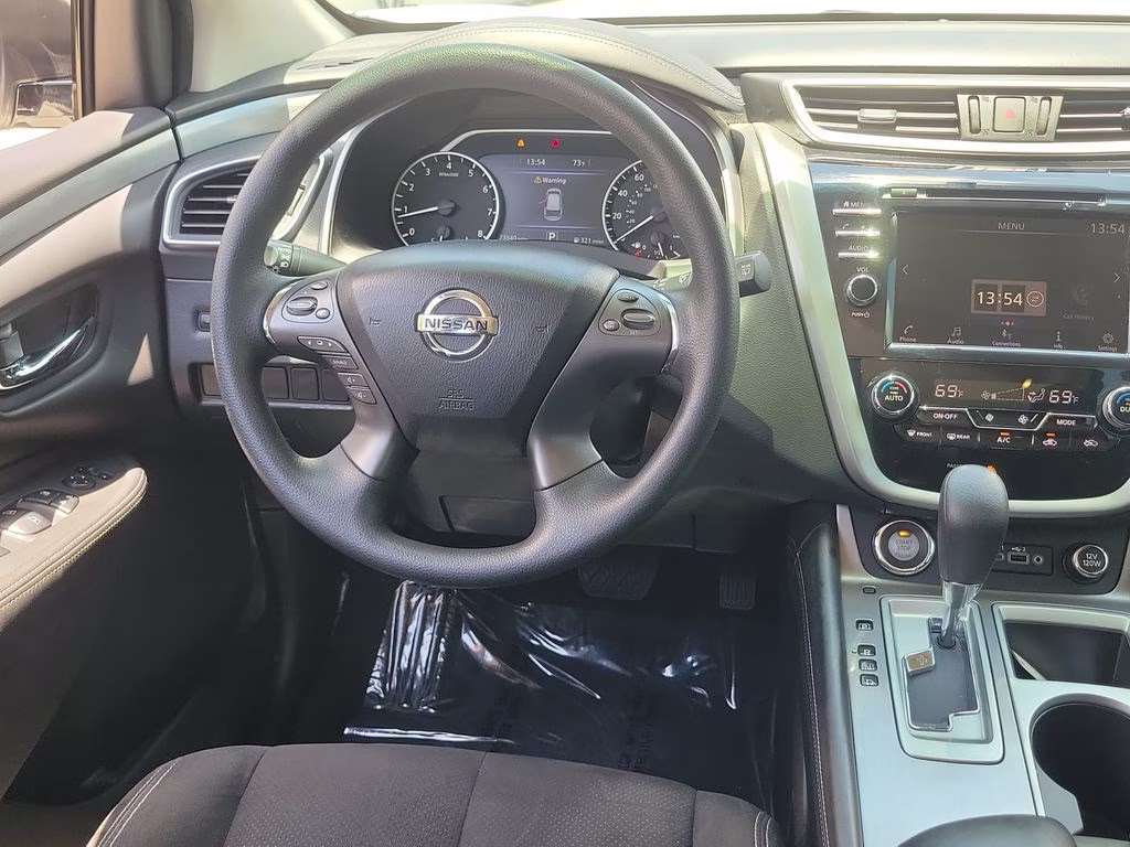 2019 Pearl White Tricoat Nissan Murano S FWD SUV