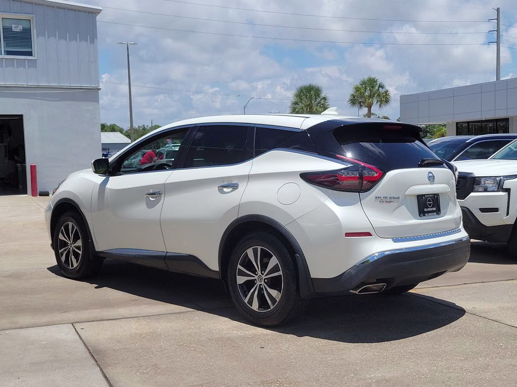 2019 Pearl White Tricoat Nissan Murano S FWD SUV