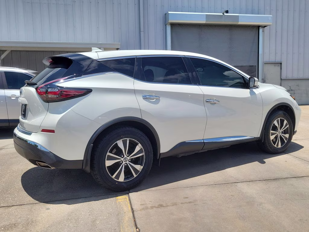 2019 Pearl White Tricoat Nissan Murano S FWD SUV