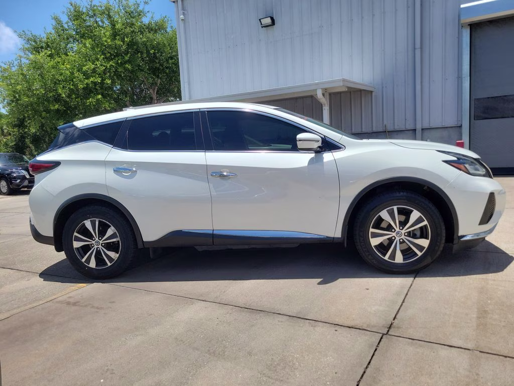 2019 Pearl White Tricoat Nissan Murano S FWD SUV