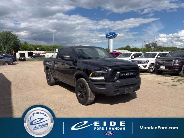 2021 Diamond Black Crystal Pearlcoat Ram 1500 Warlock 4X4 Truck
