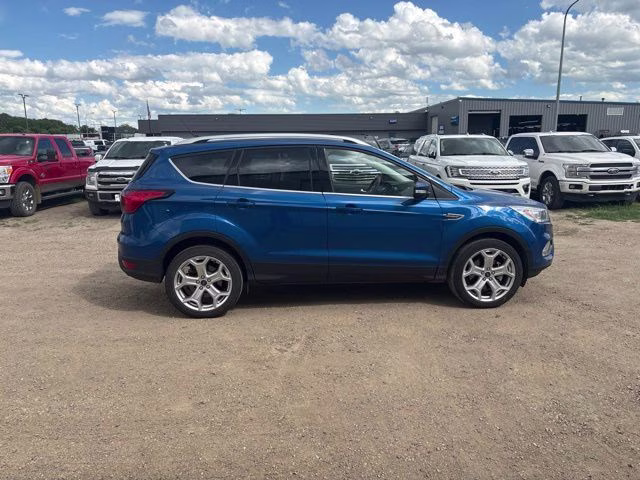 2019 Lightning Blue Ford Escape Titanium 4X4 SUV
