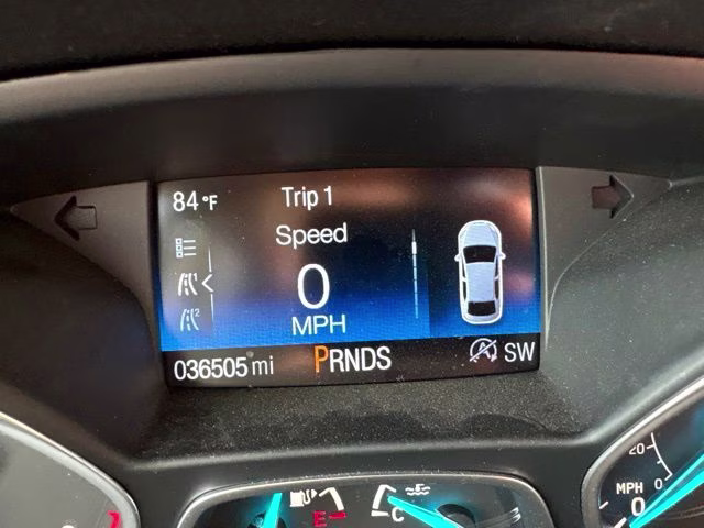 2019 Lightning Blue Ford Escape Titanium 4X4 SUV