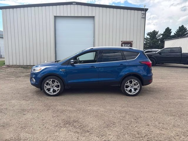 2019 Lightning Blue Ford Escape Titanium 4X4 SUV